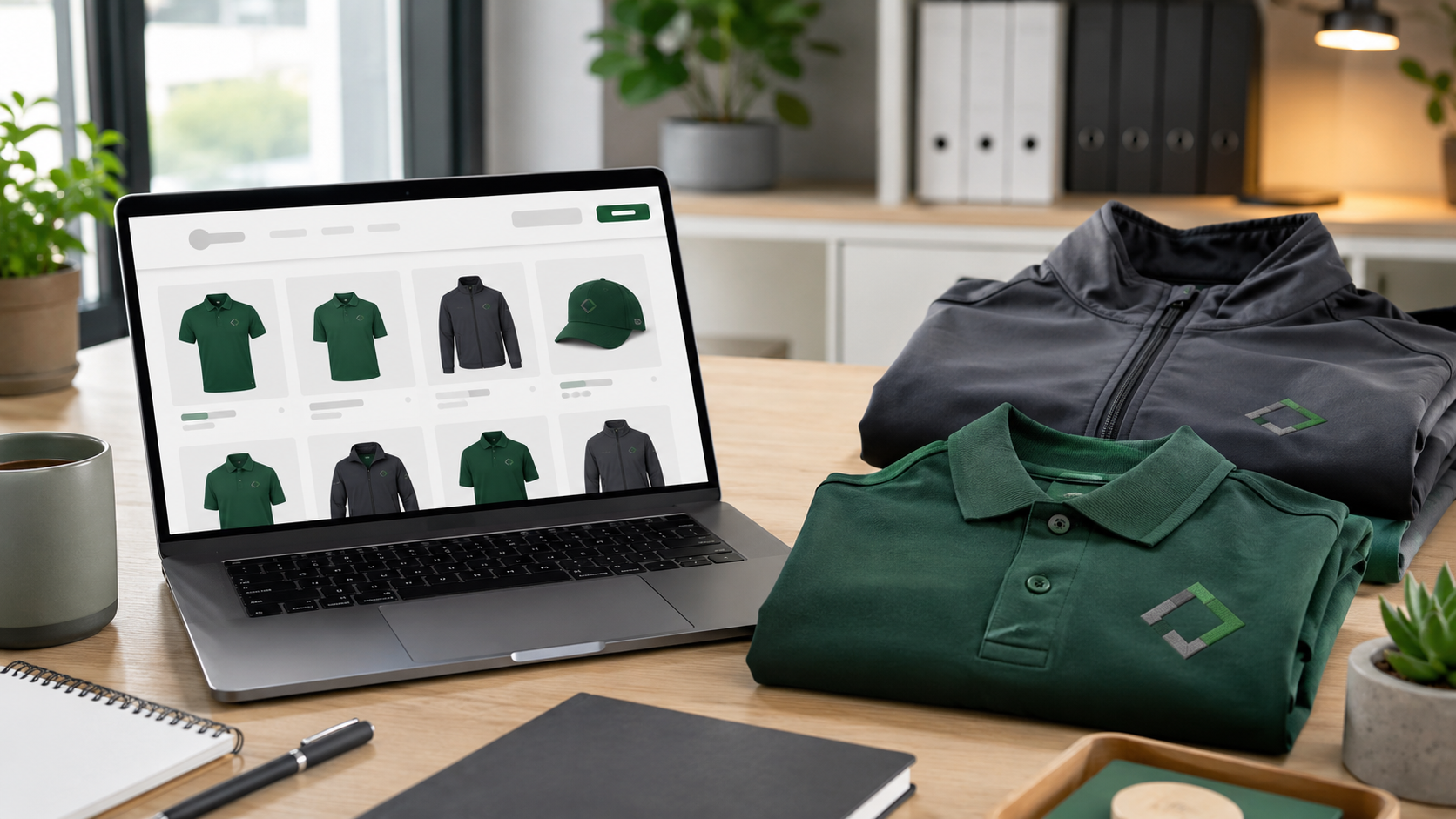 Mitarbeiter-Onlineshop für Firmenbekleidung – zentrale Bestellplattform für Corporate Fashion von Printerado Fürth