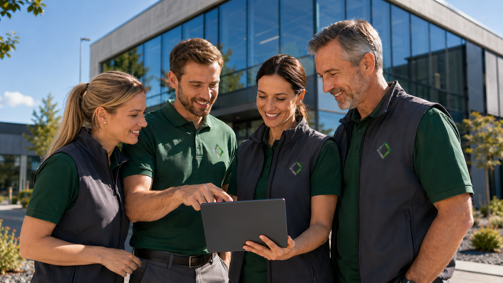 Corporate Fashion Shop für Firmenbekleidung in Fürth, Nürnberg und Erlangen – einheitlich veredelte Mitarbeiterkleidung