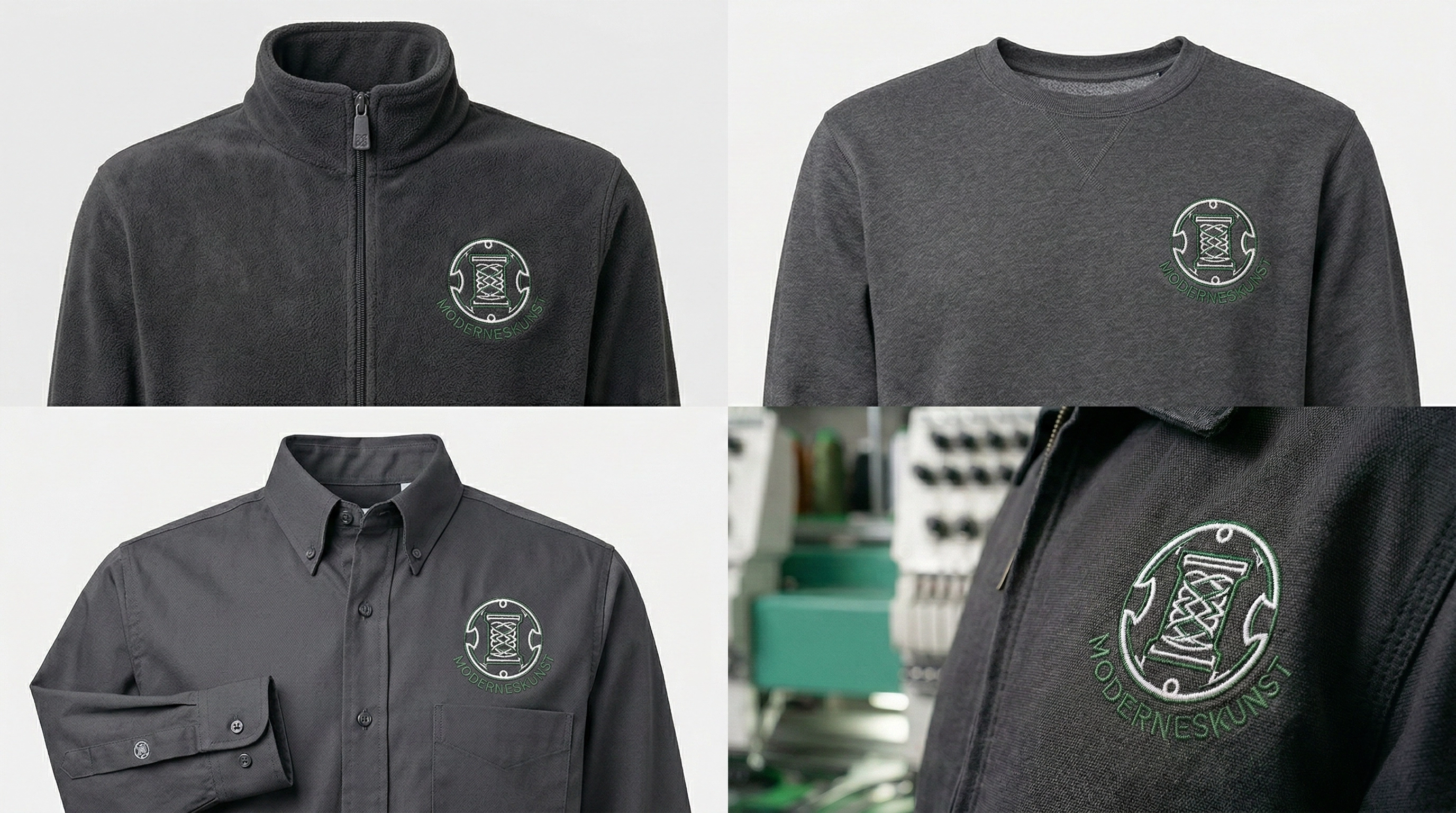 Stickerei auf Workwear – professionell besticktes Firmenlogo auf Arbeitskleidung, Printerado Fürth