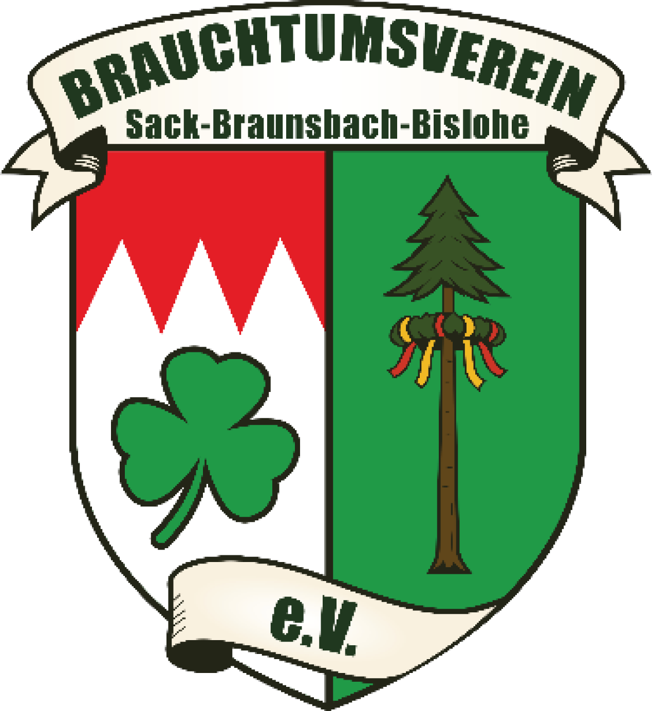 Wappen Brauchtumsverein Sack-Braunsbach-Bislohe e.V.
