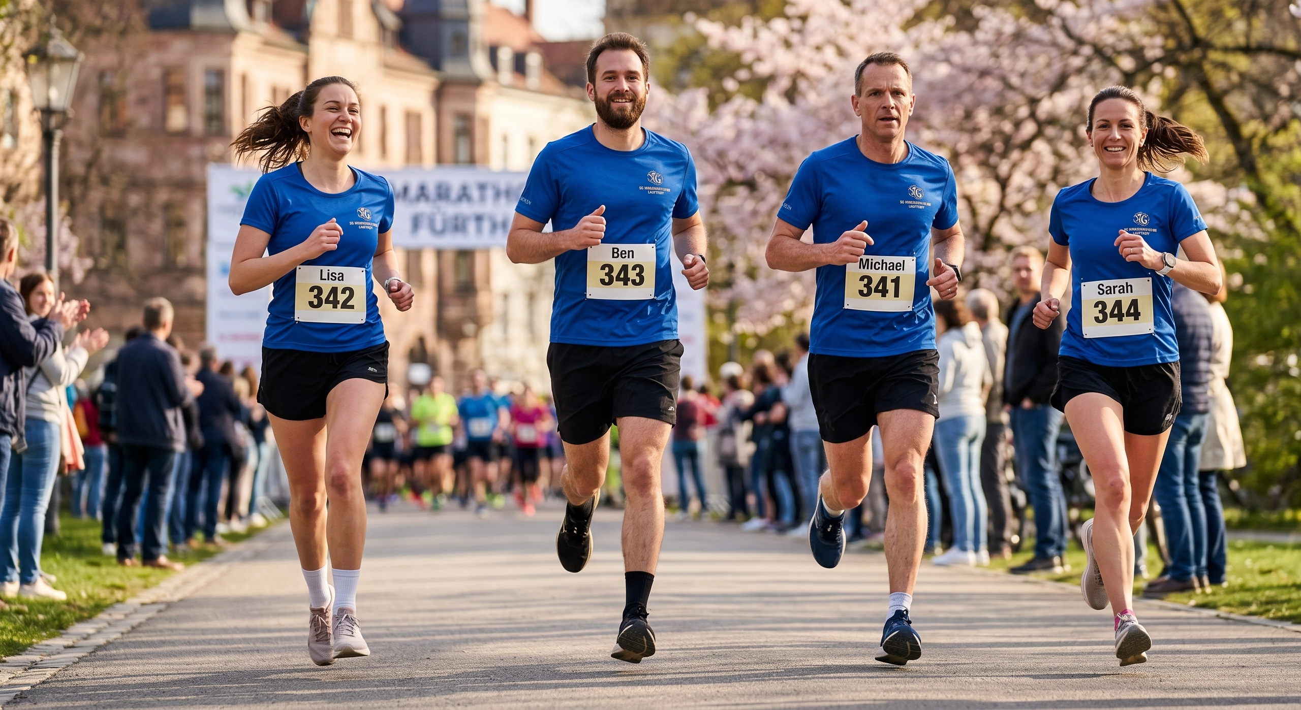 Bedruckte Laufshirts und Teamshirts für den Firmenlauf – Printerado Fürth