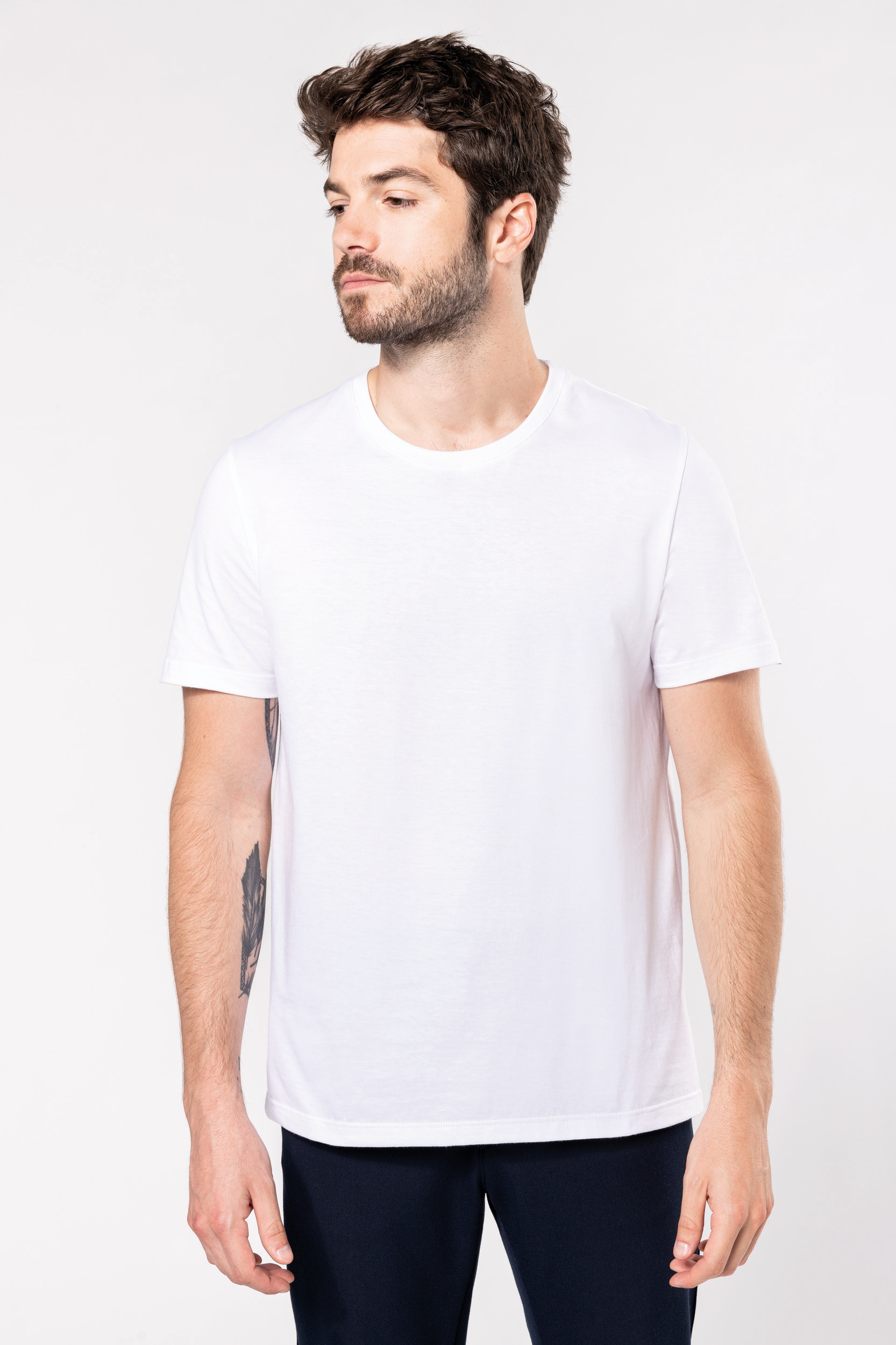 K3040 - Herren Bio-T-Shirt "Origine France Garantie" weiß